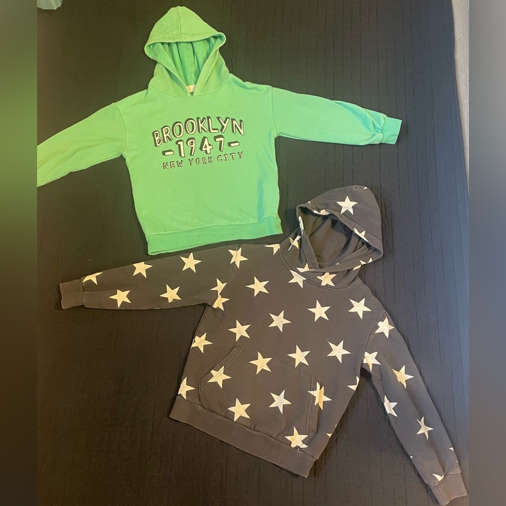Bundle 2 H&M  sweatshirt hoodies , boy 6-8